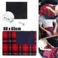 thumbnail image 4 of Usb Electric Heated Blanket Warmer Heating Carpet USB Electric Heated Blanket Car Office Warm Blanket Heater Winter Home Knee Pad Warmer Heating Carpet, 4 of 8