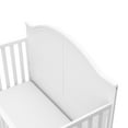 thumbnail image 4 of Graco Wilfred 5-in-1 Convertible Baby Crib, White, 4 of 15