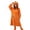 Orange, variant on MInHoues Halloween Big Mouth Monster Animal Hooded Onesie, Adult Funny Costume Cosplay Sleepwear, Plush Long Robe Pajamas Loungewear for Women, Halloween Party Outfit Nightgown, Green M
