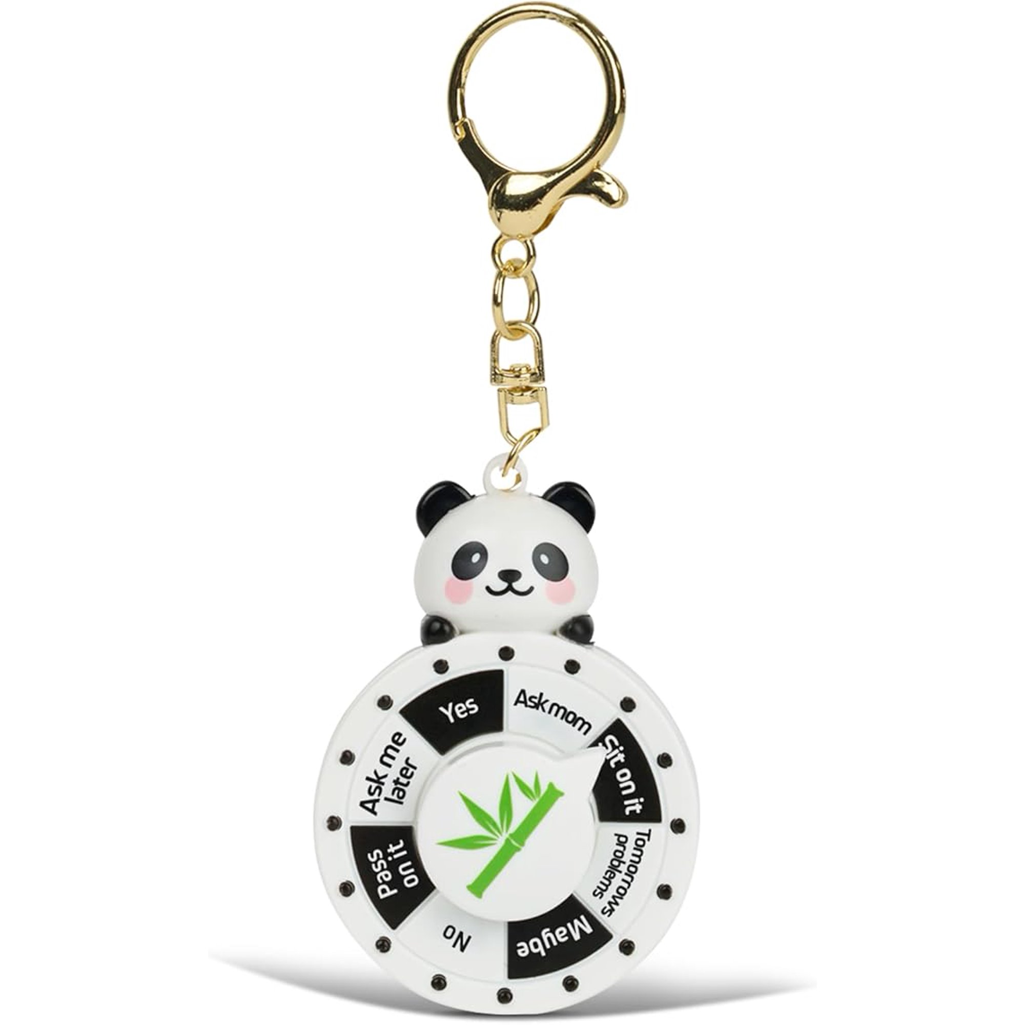 AISLE 3 ESSENTIALS Kids Decision Maker Keychain – Spinning Fidget Toy for Kids Sensory Decision Wheel for Anxiety Relief & ADHD Support