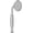Polished Chrome, variant on Rohl 1101/8ESTN Spa Shower 1.8 GPM Single Function Hand Shower - Nickel