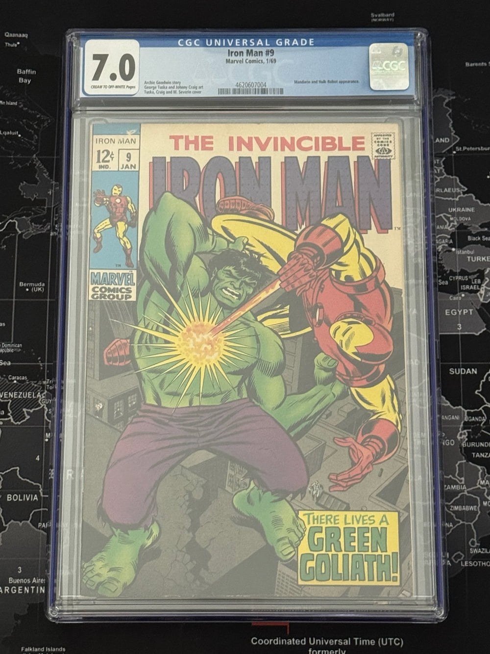 Iron Man #9 - CGC 7 Comic Book