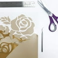 thumbnail image 2 of 12" x 10ft ROLL - SISER EASYWEED HTV - IRON ON HEAT TRANSFER VINYL (Gold), 2 of 3