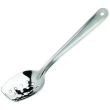 10 European Tablespoon - Winco SPS-S10, 10-Inch Solid Slanted Plating Spoon, Serving Dinner Spoon, Stainless Steel Tablespoon