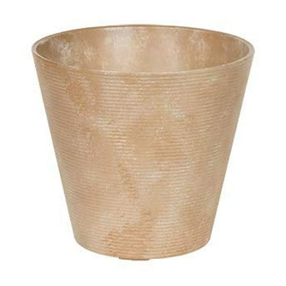 Novelty 34063 Cali Round Planter, 6-Inch, Taupe