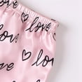 thumbnail image 4 of Uccdo Summer Boys Girls Satin Silk Short Sleeve Pajamas Set Button Down Blouse + Pants Sleepwear Loungewear Pjs Suit, Size 7-12 Years, 4 of 5