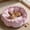 Pink Bow, variant on Plush Round Pet Bed, Soft Foldable Drawstring Adjustable Pet Cushion Bed, Non‑Slip Warm Sleeping Nest for Small Dogs Cats, Cozy Indoor Pet Sleeping Mat for Rest and Sleep