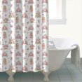 thumbnail image 4 of Princess Carriage Castle Pattern Shower Curtain 72"x84" ,Bathroom Decorative Shower Curtains Set with 12 Hooks,Modern Waterproof Washable Shower Curtain, 4 of 6
