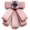 Pink, variant on Professional Stewardess student groom adjustable fabric bow tie Preppy for men and women