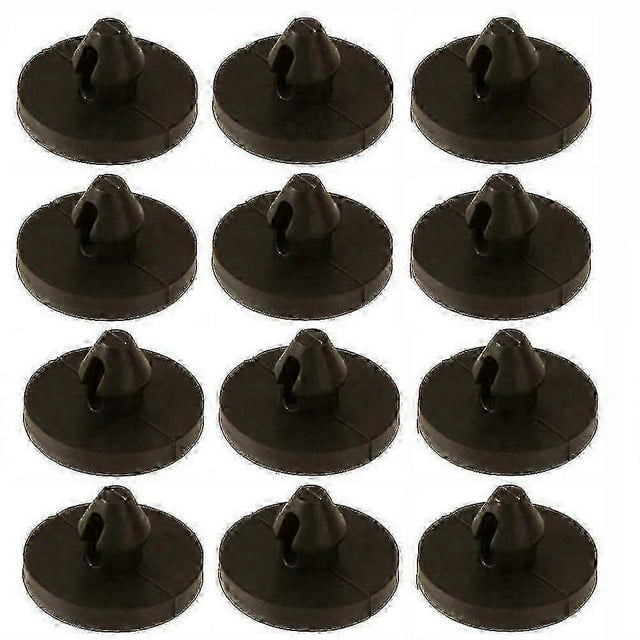 12pcs Brake Switch Stopper Rubber Brake Pedal Pad Stop Cushion Brake Lights Switch Limiter 90541-06036 Car Accessories