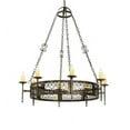 thumbnail image 3 of Meyda Tiffany 222724 Toscano 8 Light 48" Wide Candle Style Chandelier, 3 of 3