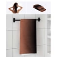 thumbnail image 6 of Dark Orange Black Ombre Towel Set of 3, Soft Microfiber Bath Towels, Hand Towel, Washcloths, Modern Gradient Abstract Art Quick-Dry Absorbent Towels for Bathroom Kitchen Hotel Beach Gym Spa, 6 of 7