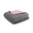 thumbnail image 3 of Ella Jayne Reversible 48"x72" Weighted Blanket - Grey/Pink - 15lb, 3 of 6