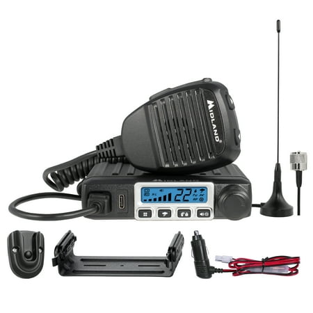 UPC: 0046014509153 | Midland MXT115 Micromobile Two-Way Radio  15-Watts of GMRS power  Farm  Trails  and More  8 Repeater  15 high power GMRS channels  Black