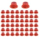 thumbnail image 1 of 50 Pcs Faucet Leak Proof Gasket, Leak-Proof Silicone Plug for Faucet Triangle Valve shower head, for 0.59 inch Interface, Plumbers Tape Upgrade Version, 1 of 8
