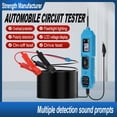thumbnail image 3 of Probador de Circuito Automotriz Prueba Digital de Prueba de Energía de Voltaje Eléctrico Sonda Probador de Voltaje del Automóvil Herramienta de Prueba, 3 of 5