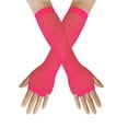 thumbnail image 1 of 80s Fishnet Gloves For Women And Girls In Theme Costume Accessories, 1 of 1