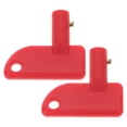 thumbnail image 1 of Miangastore 2pcs Battery Disconnect Switch Handle For Cars Trucks And Boats Shutoff System Part For Emergency Power Cutoff Prevents Battery Drain And Extends Battery Life, 1 of 9
