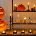 thumbnail image 3 of Spider Tea Light, Spider Orange Tea LED 2 PCS en Llamas para Restaurantes, 3 of 7