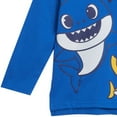 thumbnail image 5 of Pinkfong Baby Shark Infant Baby Boys Pullover Costume Hoodie and French Terry Pants Outfit Set Newborn to Little Kid, 5 of 5