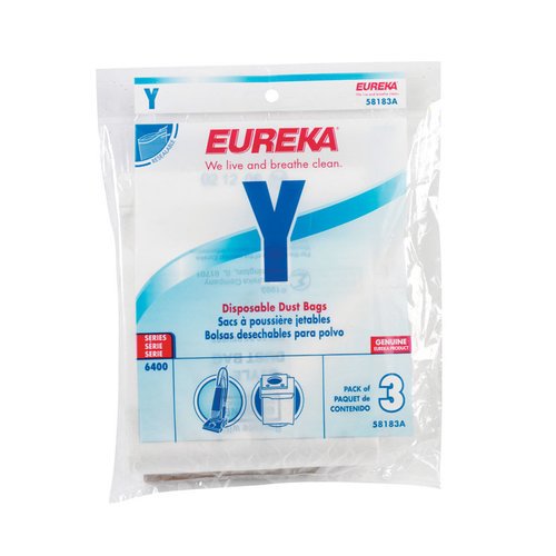 Eureka Y Vacuum Bags, Pack of 3