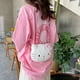 thumbnail image 3 of Mochila Kawaii Hello Kitty Deng Xun Bolso de Hombro de Dibujos Animados Mini Mensajero de Felpa, 3 of 4