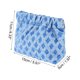 thumbnail image 3 of 1 Pc Bolsa de Maquillaje con Cierre a Presión para Mujeres, Bordado, para Actividades al Aire Libre, Gimnasio, Lona Azul - Pequeña, 3 of 3