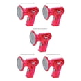 thumbnail image 1 of Vogacara Cambiador de voz Amplificador Altavoz de plástico Cambiador de voz ajustable Megáfono Juguete para niños, rosa roja Rosa roja 5piezas, 1 of 6