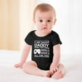 thumbnail image 2 of Proof Daddy Does Not Play Video Games All The Time - Baby Clothes - Funny Newborn Bodysuit Outfits for Boys Black-style 6months, 2 of 7