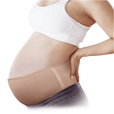 Pregnancy Belt Adjustable Size Maternity Belt, Belly Wrap Support Band - Stretch Straps & Breathable Mesh Girdle for Back Pelvic Pressure Abdominal Weight & Postpartum Pain