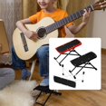 thumbnail image 2 of YongCo Ergonomic Guitar Playing Footrest 6 Custom Heights Collapsible Steel Structure Anti Tip Rubber Pads Compact able Design, 2 of 12