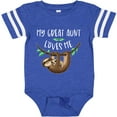 thumbnail image 3 of Inktastic My Great Aunt Loves Me Cute Sloth and Baby Boys or Girls Baby Bodysuit, 3 of 5