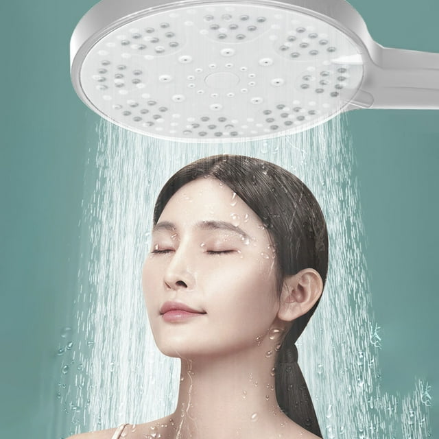 TIMIFIS Shower Head - High-Pressure Handheld Showerhead with Carbon Filter - Hard Water Softener Filtered Shower Head, High Pressure 5 Spray Modes Handheld Shower Head Kitchen Gadgets
