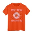 thumbnail image 1 of HABDGIKS T-Shirts pour Fille Garçon Imprimé Décontracté Slip Doux Mignon Col Rond Manches Courtes Amples, 1 of 4