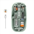 thumbnail image 5 of Wireless Computer Mouse 1600DPI 2.4G Cordless Mute Mice With USB Receiver For PC Laptop Notebook Tablet blue, 5 of 5