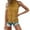 Yellow, variant on Women Sleeveless Lace Top, Hanging Neck Casual Blouse for Summer, Lightweight Feminine Top with Romantic Eyelet Detail for Daily Beach or Party Wear