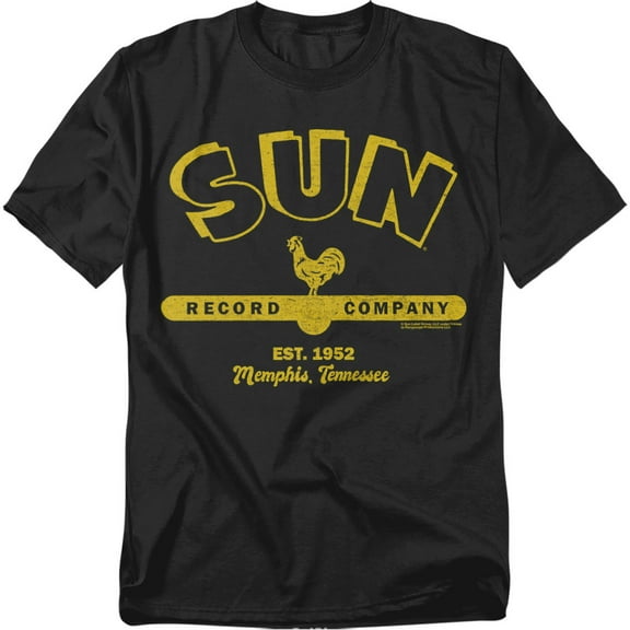 Sun Records T-Shirt Simple Sun Logo Unisex Graphic Tee for Men & Women