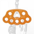 thumbnail image 3 of Paw Rigging 45KN 8-Holes Large Anchor Multipliers Connector Gear for Dance Rock Climbing Rope Abseiling Hardware - Golden, 159.7x90.6mm, 3 of 10