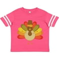 thumbnail image 3 of Inktastic Thanksgiving Pilgrim Turkey Holiday Boys or Girls Toddler T-Shirt, 3 of 5