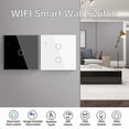 thumbnail image 3 of Tuya Wifi Smart Light Switch With Neutral Wire 1 2 3 4 Gang Touch Sensor Smart Wall, 3 of 5