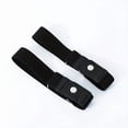 thumbnail image 3 of 2pcs/set No Buckle Elastic Belt For Women Men Unisex Stretch Belt For Pants Jeans Casual Buckle Free Adjustable Invisible Belt, 3 of 4