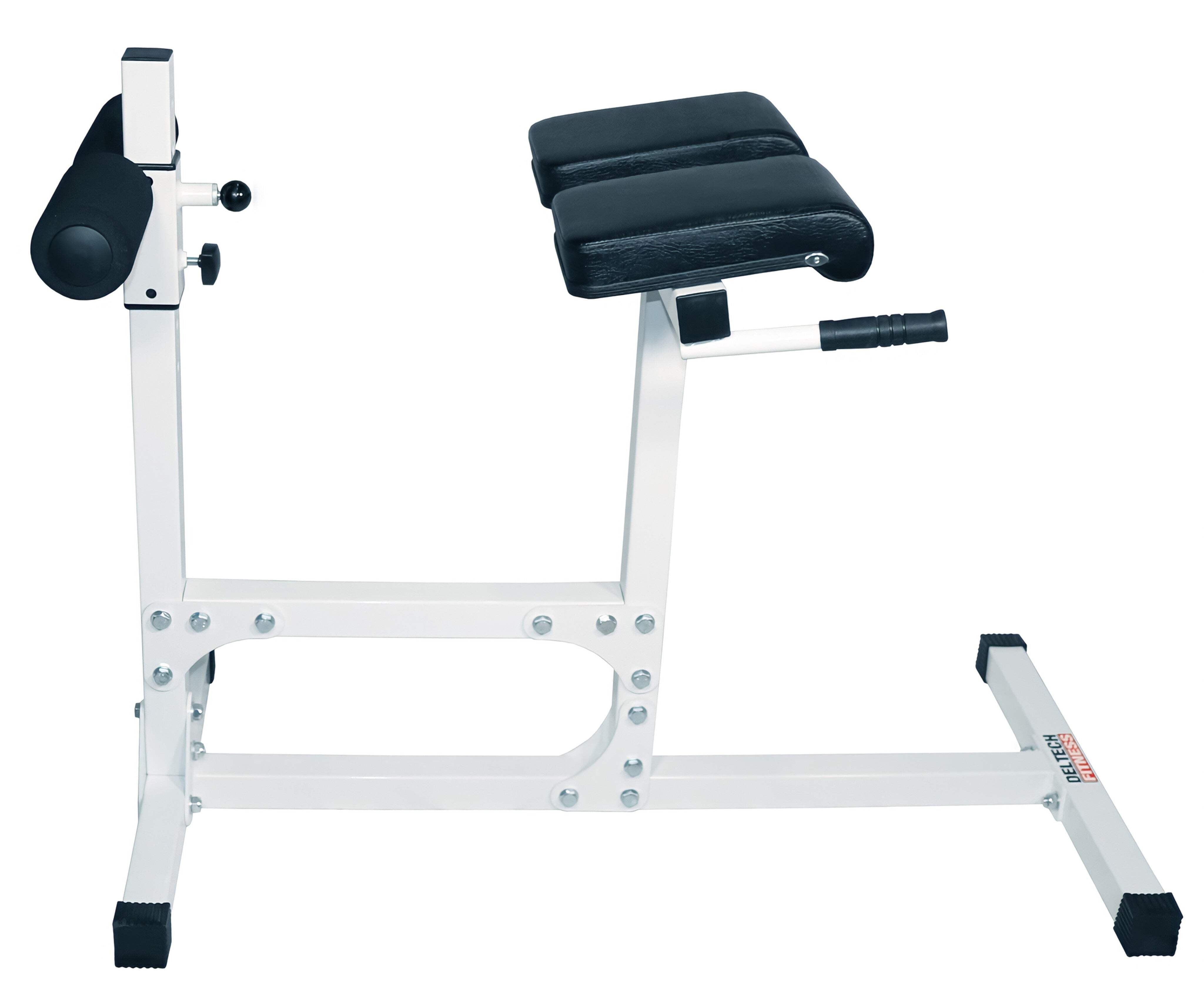 Deltech Fitness Adjustable Hyper Extension Bench with Maximum Weight of 400 lbs (DF404)
