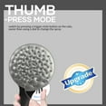 thumbnail image 2 of High Pressure 10 Modes with 59" Stainless Steel Hose Adjustable Holder, 2 of 5