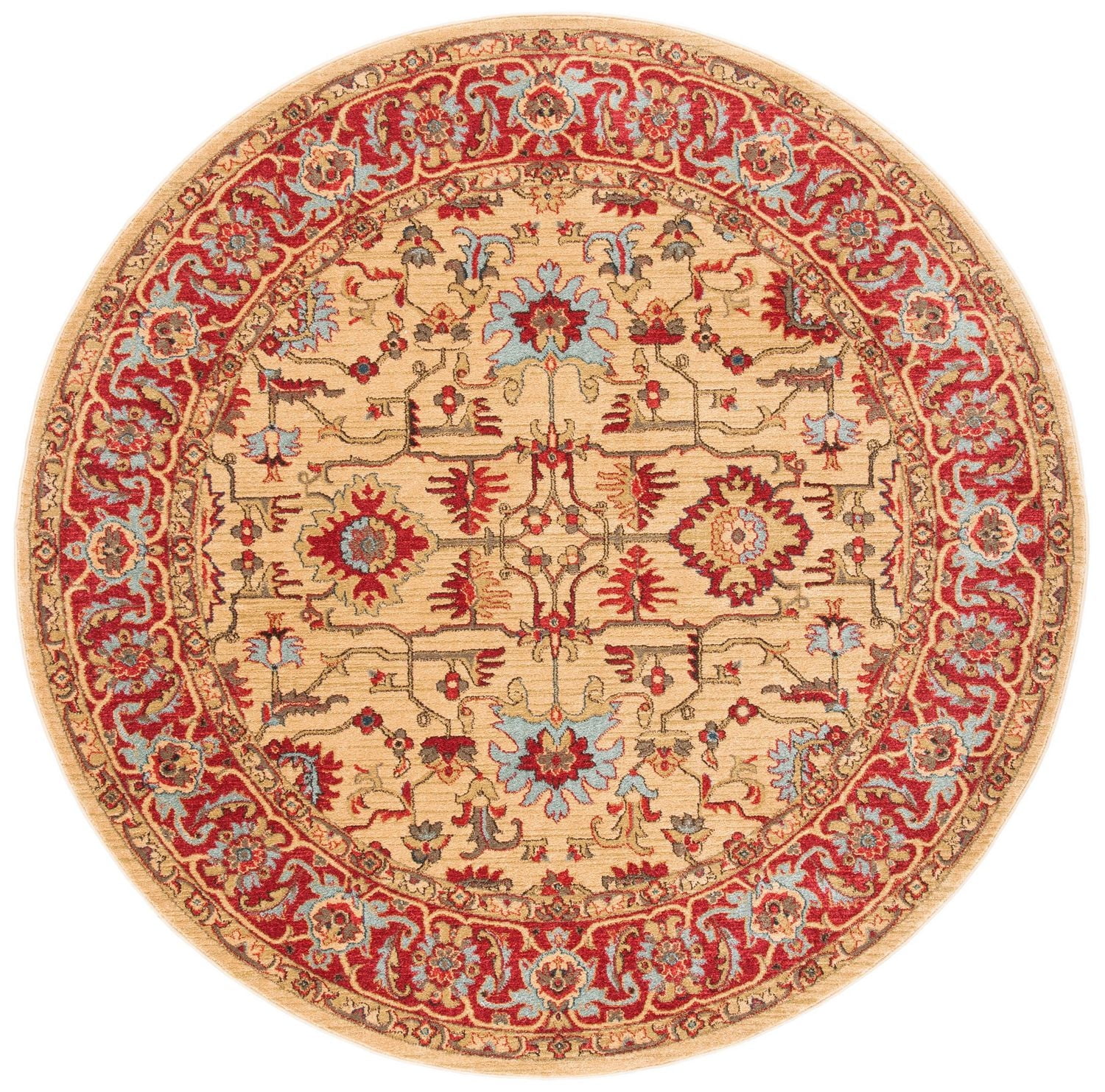 Safavieh Mahal Bentley Floral Bordered Area Rug