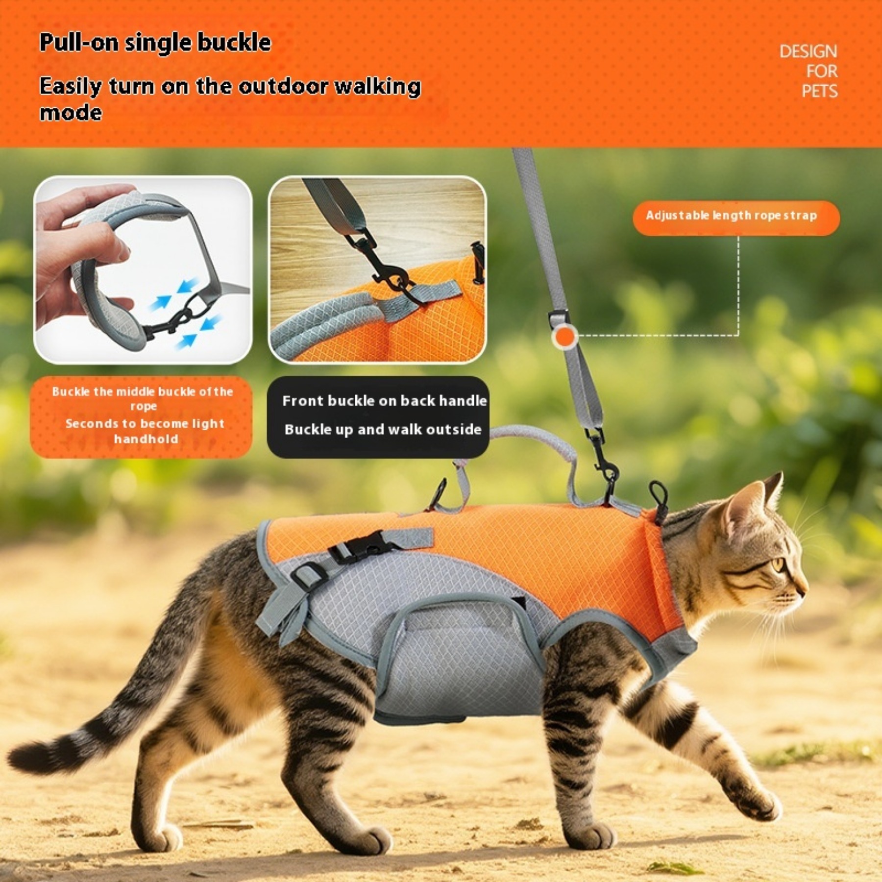 Polyester Hiking Dog Pack Multifunctional Pet Backpack for Small Dogs Cats Outdoor Walking Convenient Travel Carrier