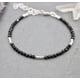 thumbnail image 3 of Pulsera de turmalina negra para mujer, brazalete de protección Empath, joyería delicada de turmalina negra, cristal de turmalina negra, 3 of 4