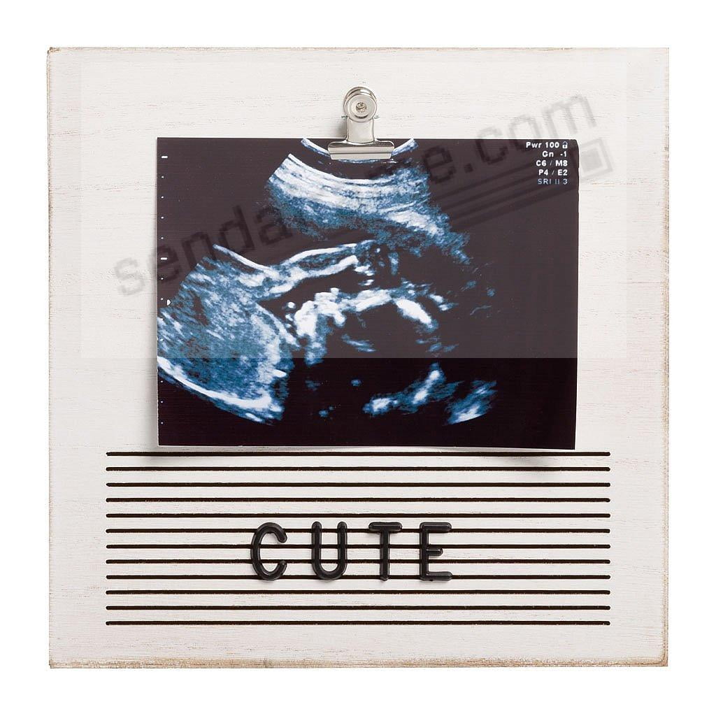 LETTERBOARD SONOGRAM Frame by Pearhead
