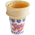 thumbnail image 2 of JOY #40 Flat Bottom Jacketed Cake Ice Cream Cone - 600/Case (24cases/PALLET)- TOTAL 14400 CONES, 2 of 3