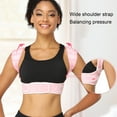 thumbnail image 3 of Adjustable Posture Corrector Adjustable Breathable Posture Corrector for Men Women Students Back Support Shoulder Brace with Anti-hunchback Correction, 3 of 8