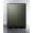 Black Stainless Steel, variant on 24" Wide Built-In Refrigerator-Freezer, ADA Compliant